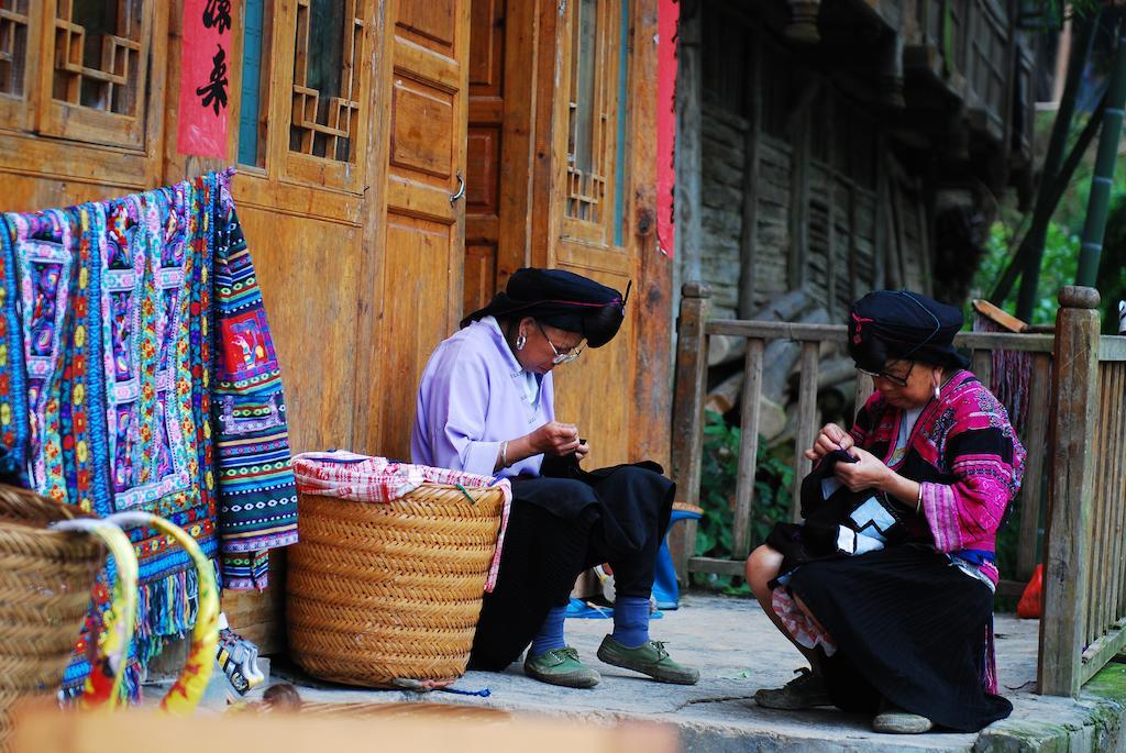 Longji Rice Terraces Tian Ranju Inn Longsheng Buitenkant foto